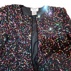 VINTAGE 1980s PAPÉLL BOUTIQUE SEQUINED JACKET